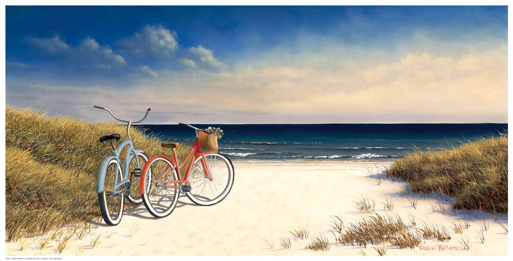 Hampton Bikes by Daniel Pollera - FairField Art Publishing
