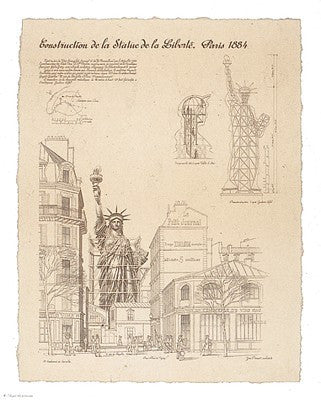 Statue of Liberty, Paris Posters by Yves Poinsot - FairField Art Publishing