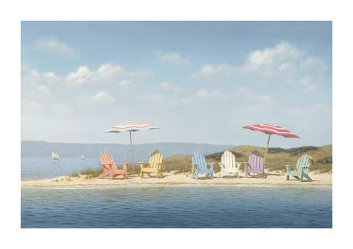 Summer Colors Coastal by Daniel Pollera - FairField Art Publishing