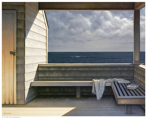 Sea Bench Coastal by Daniel Pollera - FairField Art Publishing