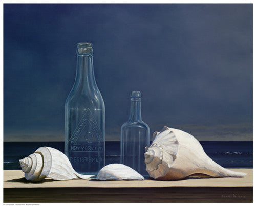 Seaglass and Shells Still Life by Daniel Pollera - FairField Art Publishing