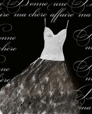 Robe de Soiree Blanche Posters by Anon - FairField Art Publishing