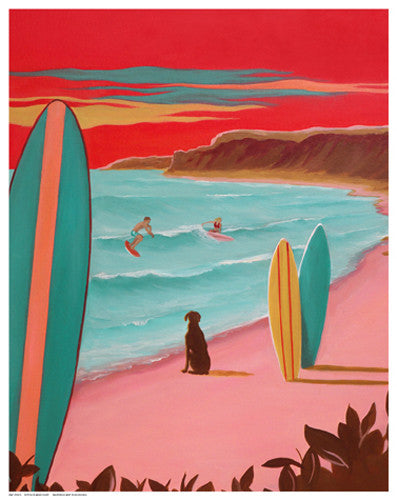 Ditch Plains Surf by Carol Saxe - FairField Art Publishing