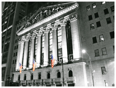 New York Stock Exchange at Night by Phil Maier - FairField Art Publishing